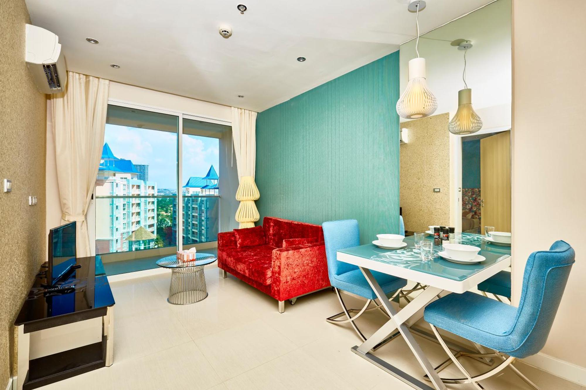 Grand Carribean By Tech Apartment Pattaya Bilik gambar